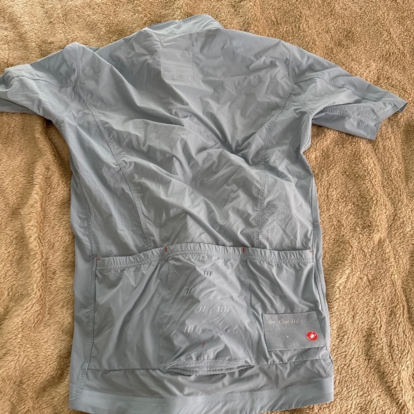 Super lightweight blue gray Castelli bike jersey. European size 38, women’s smal - Picture 6 of 6
